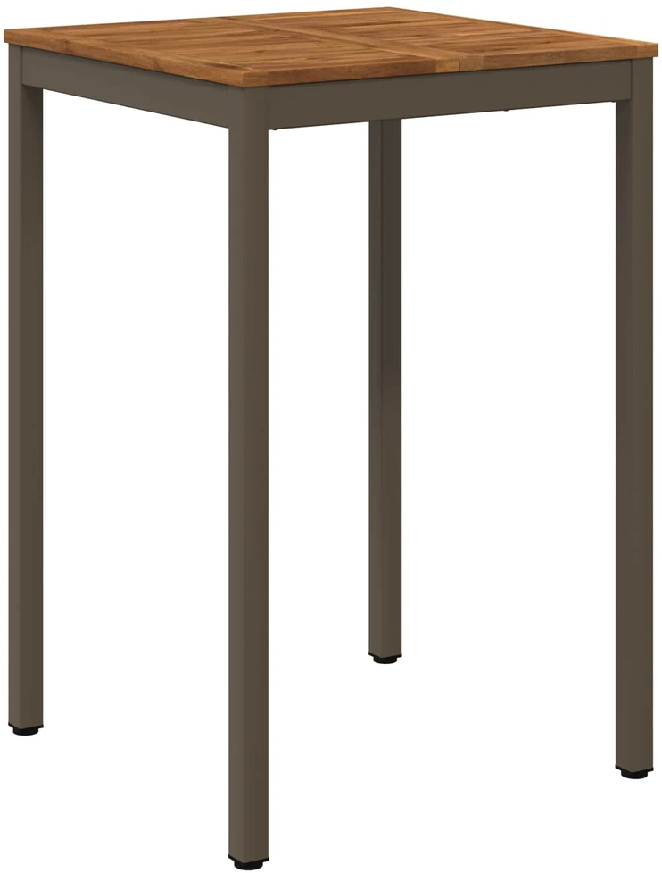 Sodo Baro Stalas NAARDEN Natūralus ir kava 70 x 68,5 x 105 cm