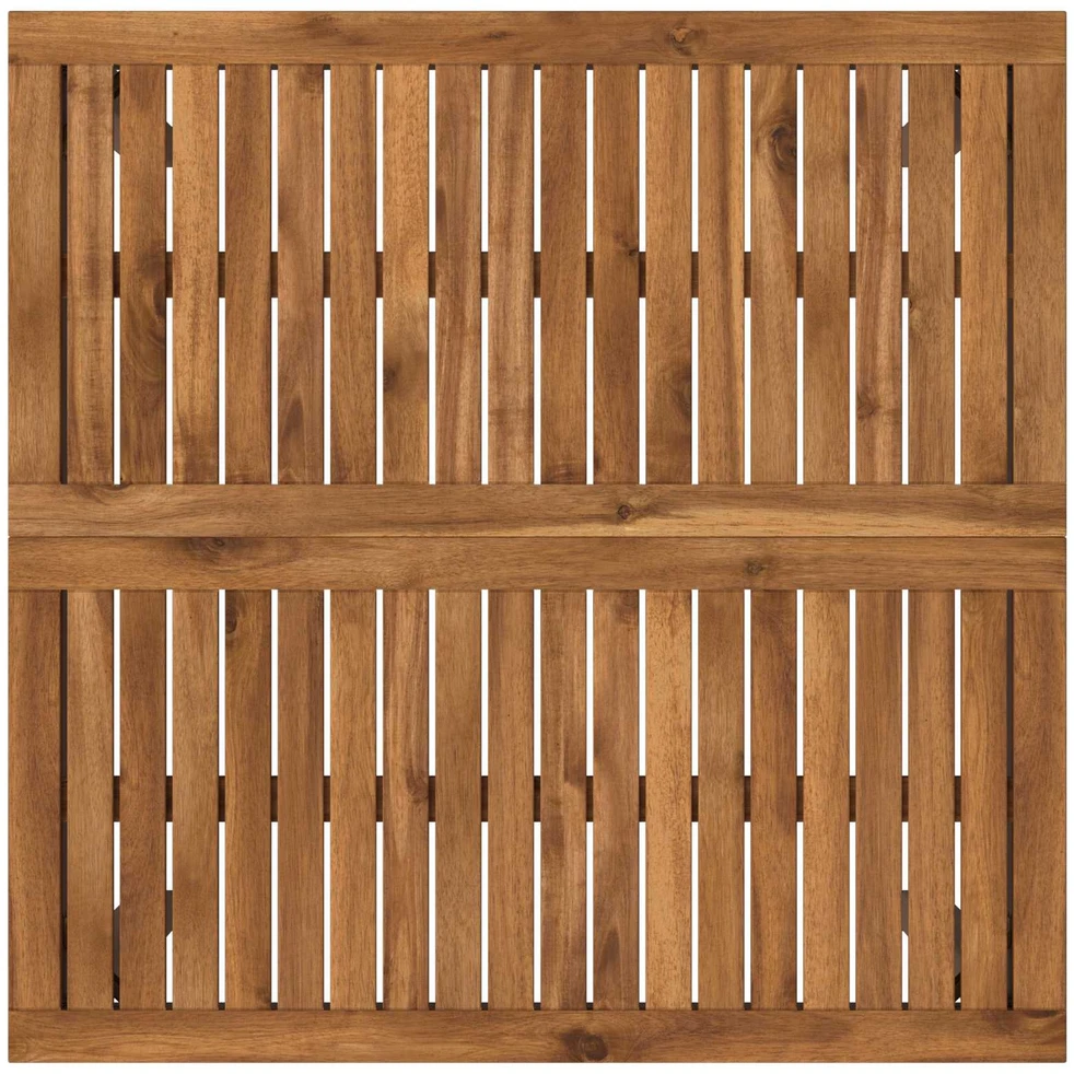 Sodo Baro Stalas NAARDEN Natūralus ir kava 80 x 80,5 x 105 cm