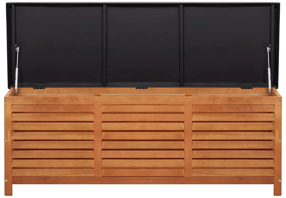 Sodo daiktadėžė, 150x50x55cm, eukalipto medienos masyvas