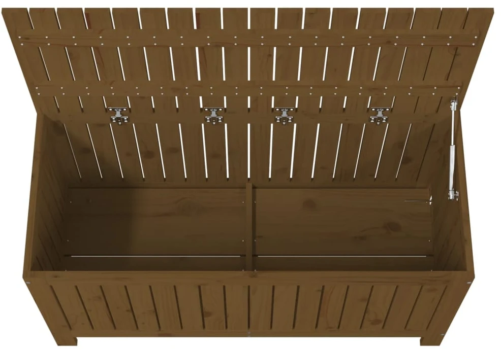 Sodo daiktadėžė, medaus ruda, 115x49x60cm, pušies masyvas