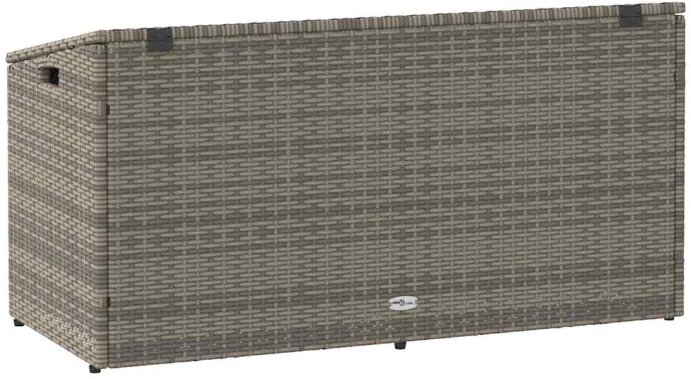 Sodo daiktadėžė, pilka, 110x50x58cm, polirotangas