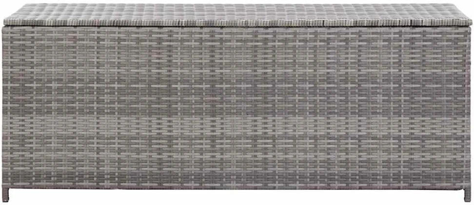 Sodo daiktadėžė, pilkos spalvos, 150x50x60cm, poliratanas