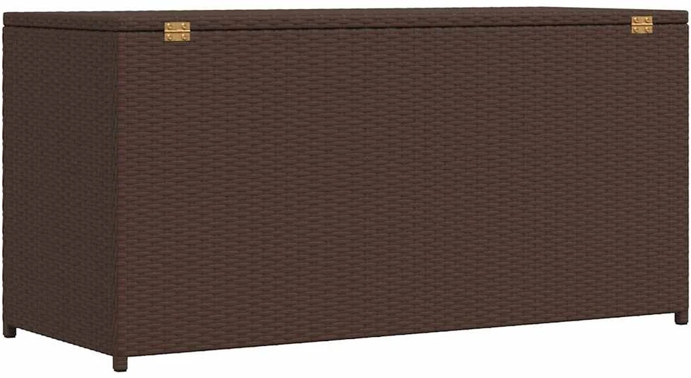 Sodo daiktadėžė, ruda, 120x50x60cm, poliratanas