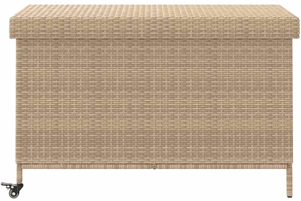 Sodo daiktadėžė su ratukais, smėlio mišinys, 110x55x73cm