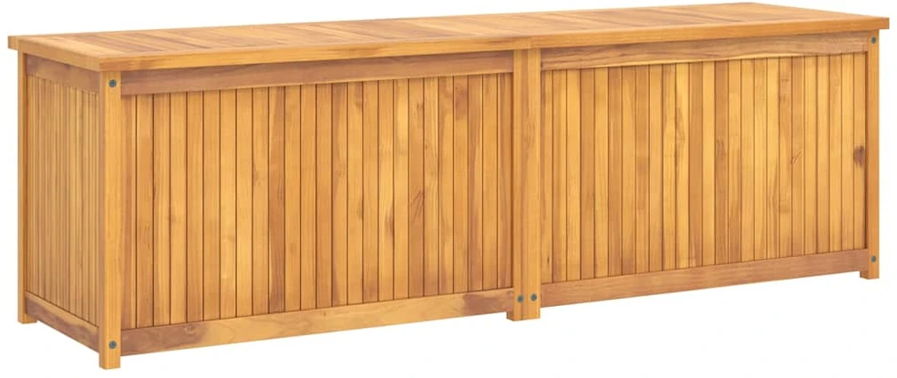 Sodo dėžė, 175x50x55cm, tikmedžio medienos masyvas