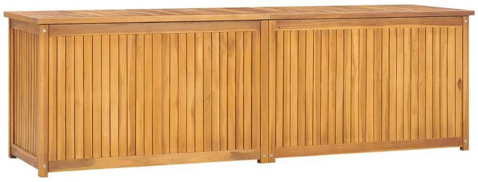 Sodo dėžė, 175x50x55cm, tikmedžio medienos masyvas