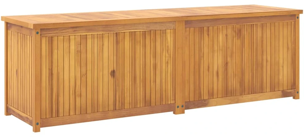 Sodo dėžė, 175x50x55cm, tikmedžio medienos masyvas
