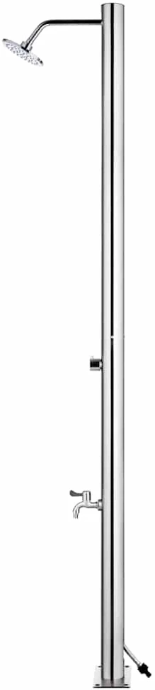 Sodo dušas, 215cm, nerūdijantis plienas