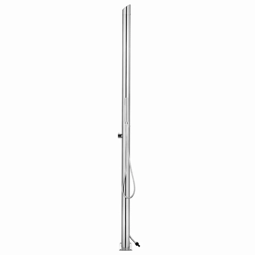 Sodo dušas su rudu pagrindu, 225cm, nerūdijantis plienas