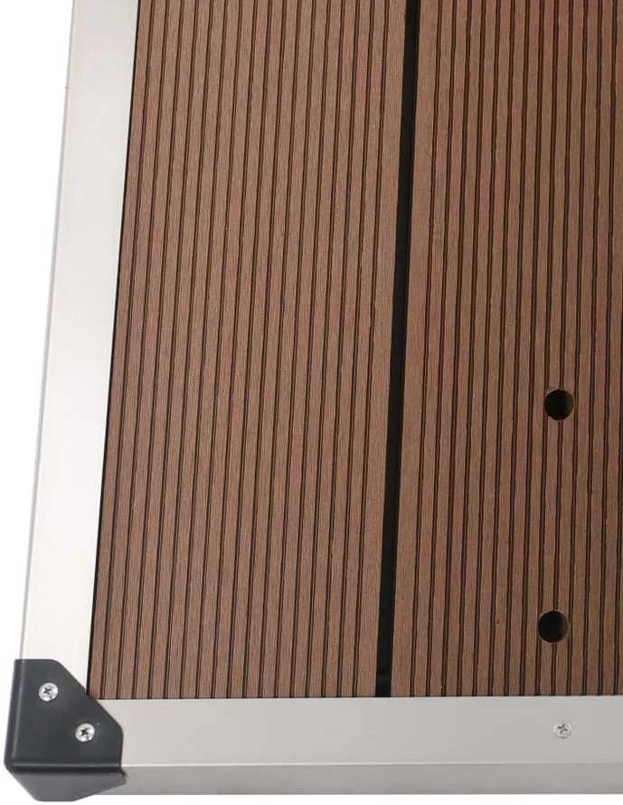 Sodo dušas su rudu pagrindu, 225cm, nerūdijantis plienas