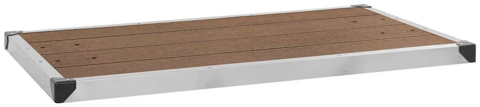 Sodo dušas su rudu pagrindu, 230cm, nerūdijantis plienas