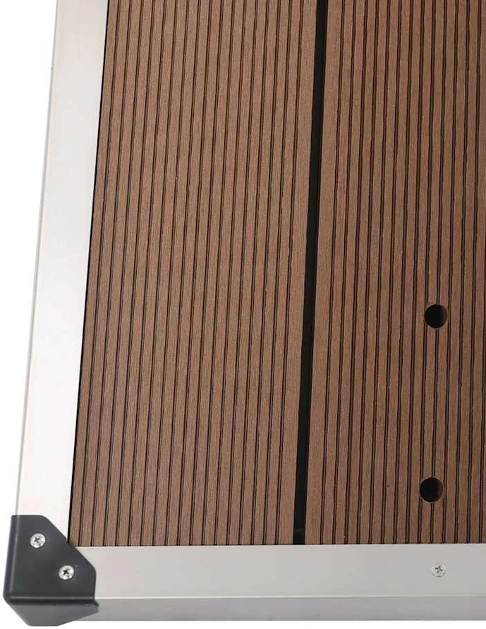 Sodo dušas su rudu pagrindu, 230cm, nerūdijantis plienas