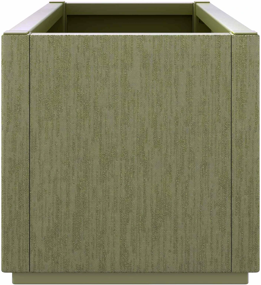 Sodo gėlių dėžutė Žalia 80 x 36 x 35 cm PP