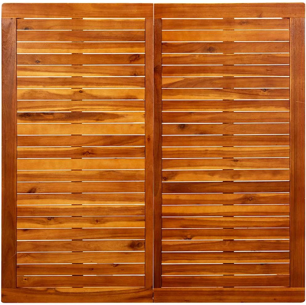 Sodo kavos staliukas, 110x110x45cm, akacijos medienos masyvas