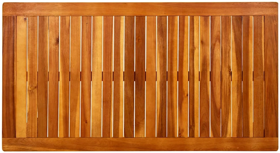 Sodo kavos staliukas, 110x60x45cm, akacijos medienos masyvas