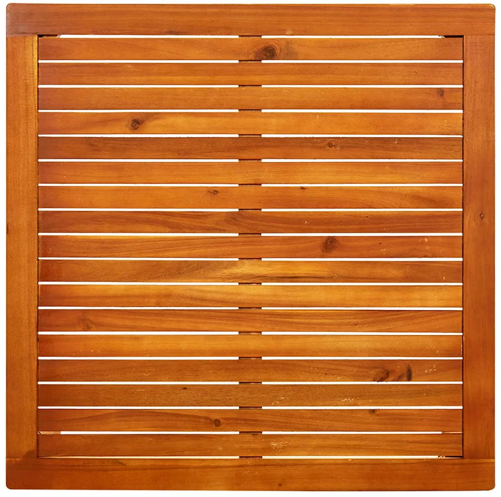 Sodo kavos staliukas, 85x85x45cm, akacijos medienos masyvas