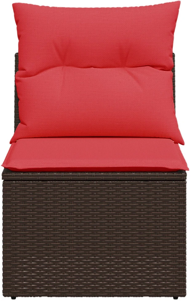 | Sodo sofa | su pagalve Ruda 55 x 62 x 69 cm Poli ratanas