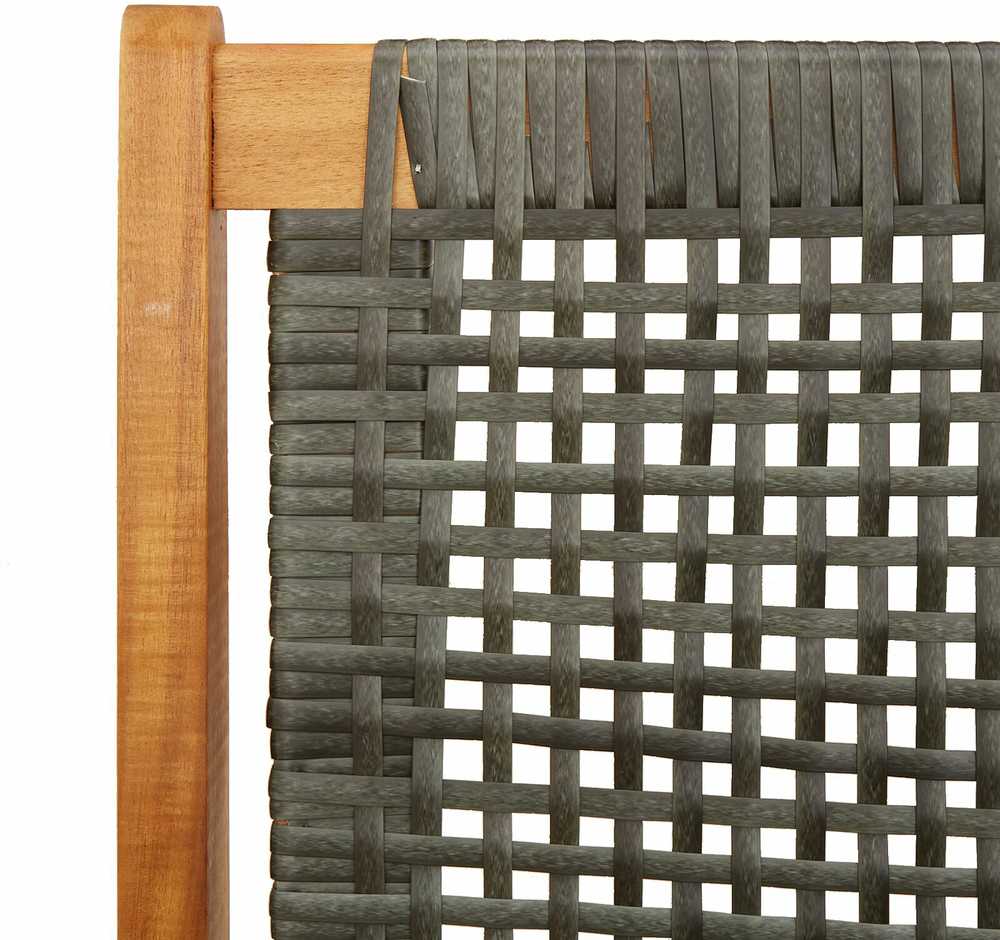 Sodo baldai 2 pcs Pilka 67 x 78 x 73 cm Kietos akacijos mediena