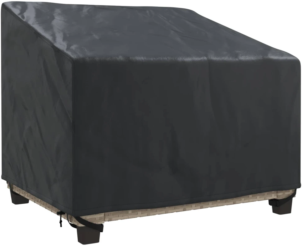 Sodo kėdės dangtis Juoda 96 x 79 x 74 cm 420D Oksfordo audinys