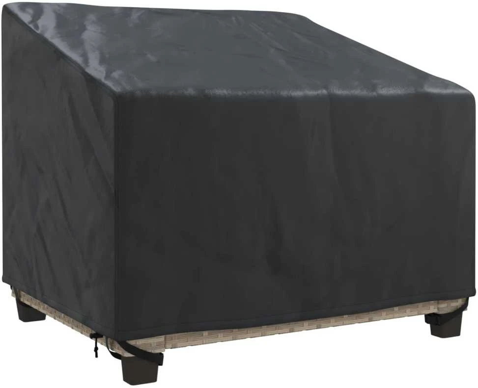Sodo kėdės dangtis Juoda 96 x 79 x 74 cm 420D Oksfordo audinys