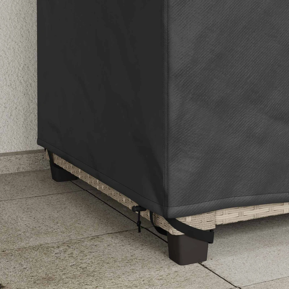 Sodo kėdės dangtis Juoda 96 x 79 x 74 cm 420D Oksfordo audinys