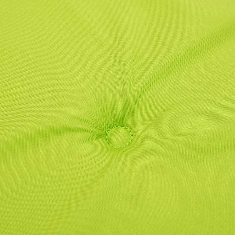 Sodo kėdės pagalvėlės, 6vnt., žalios, 50x50x3cm, audinys