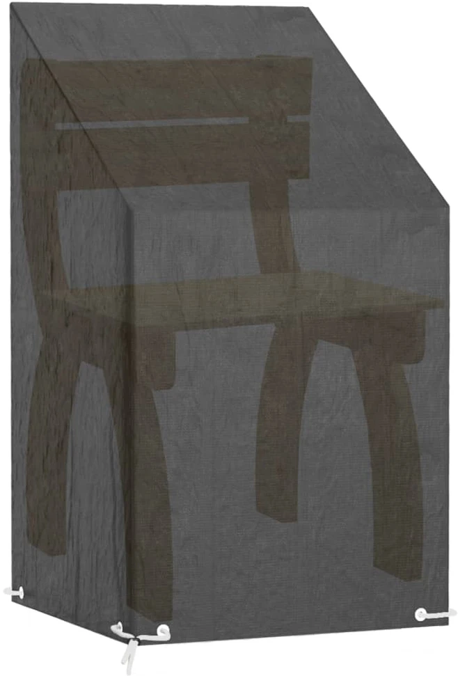 Sodo kėdės uždangalas, 2vnt., 65x65x80/120cm, polietilenas