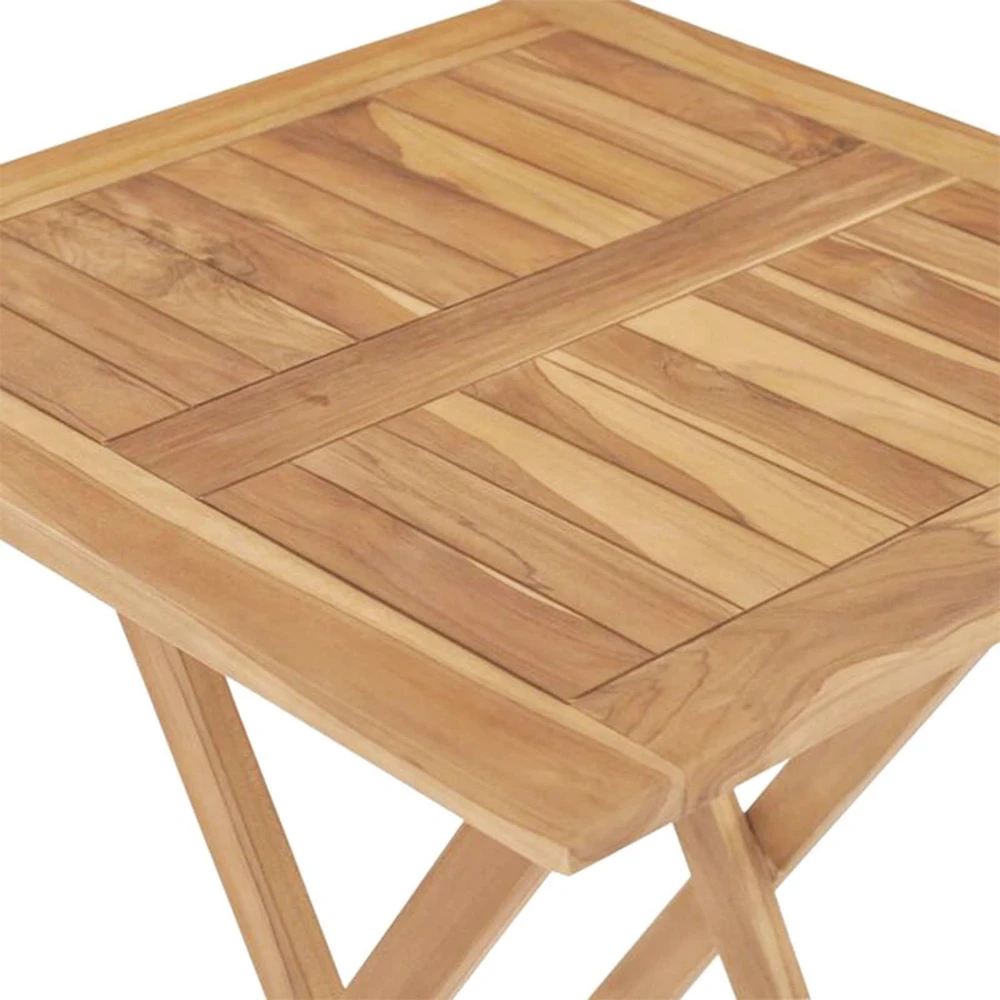 Lauko baldų komplektas Sodo komplektas 3 vnt. Ruda Kietas teakwood