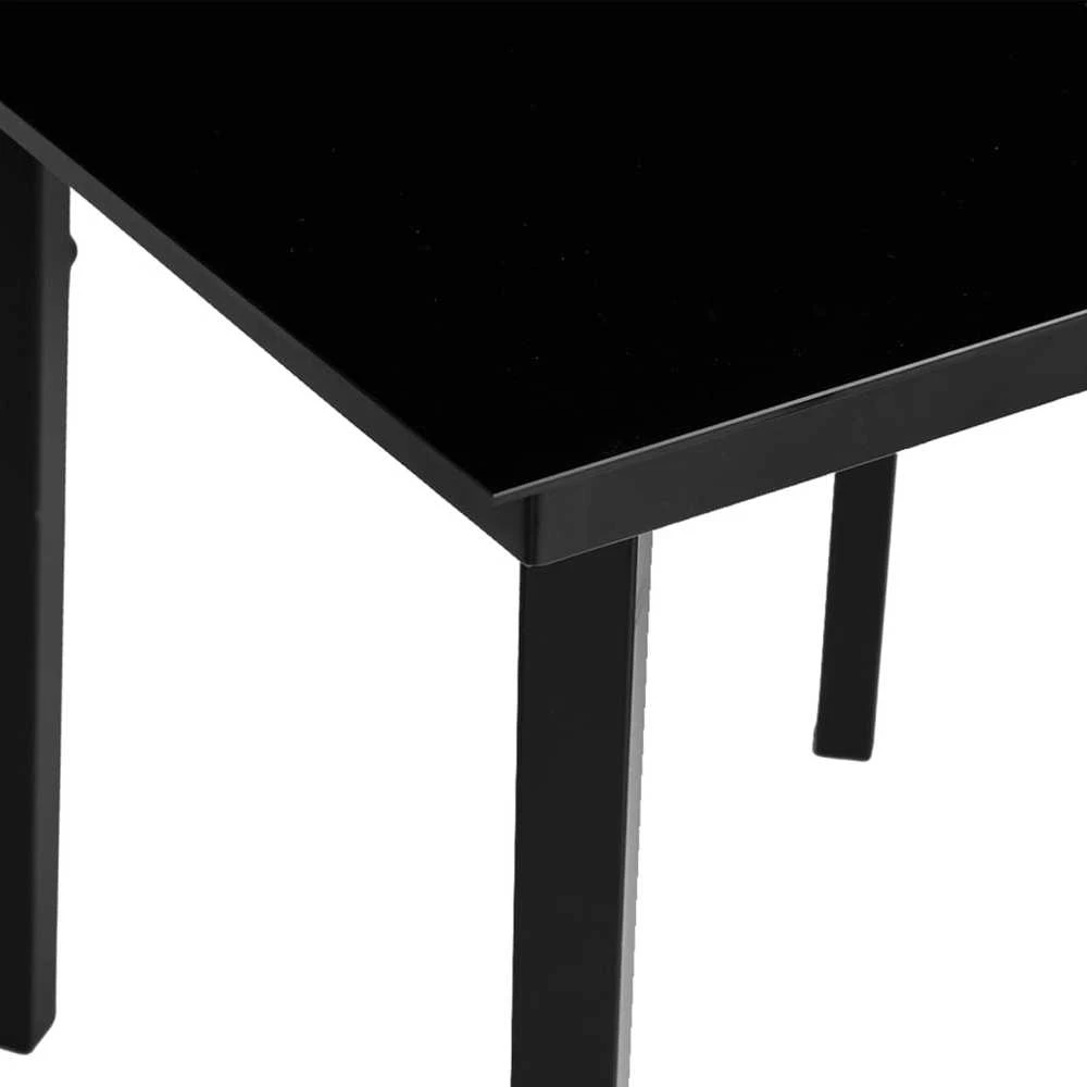 Lauko baldų komplektas Sodo komplektas su pagalvėlėmis, 5 dalių, pilkas, poliratanas