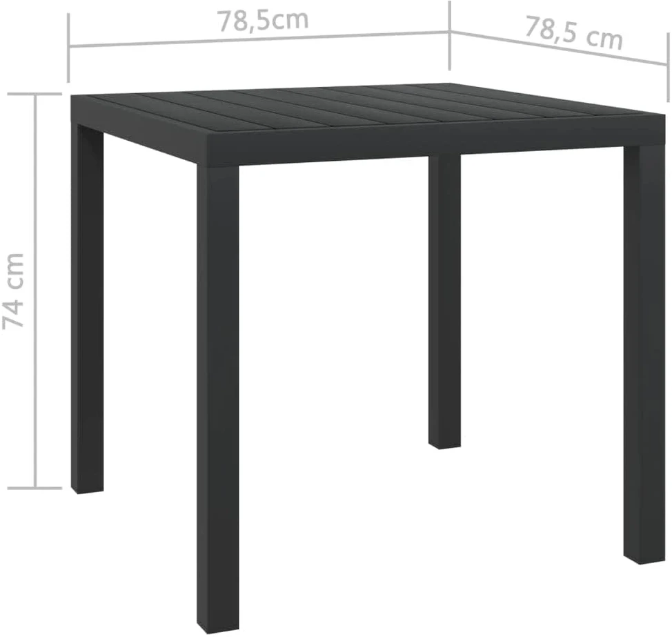 Lauko baldų komplektas Sodo komplektas su pagalvėlėmis, 5 dalių, pilkas, poliratanas