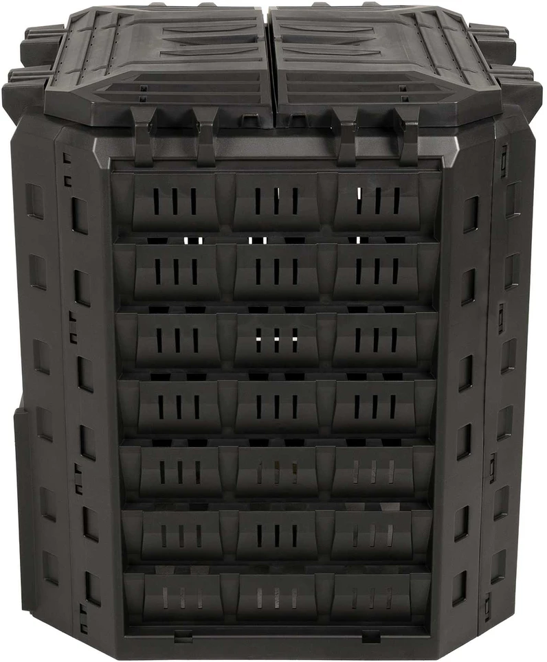 Sodo kompostinė Juoda 71 x 71 x 81,5 cm 100% PP