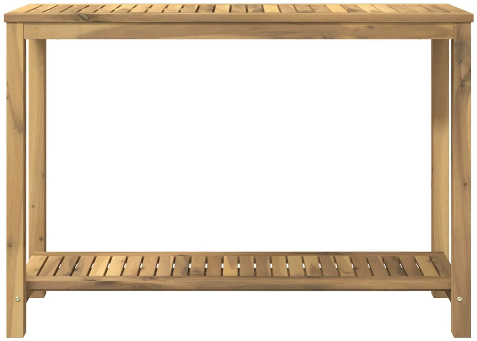 Sodo konsolinis stalas Balta apdaila 108,5 x 35 x 75 cm