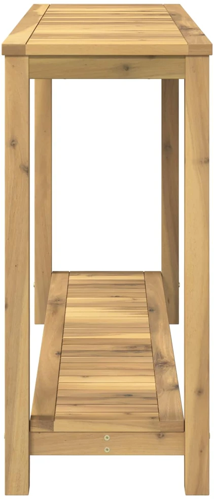 Sodo konsolinis stalas Balta apdaila 108,5 x 35 x 75 cm