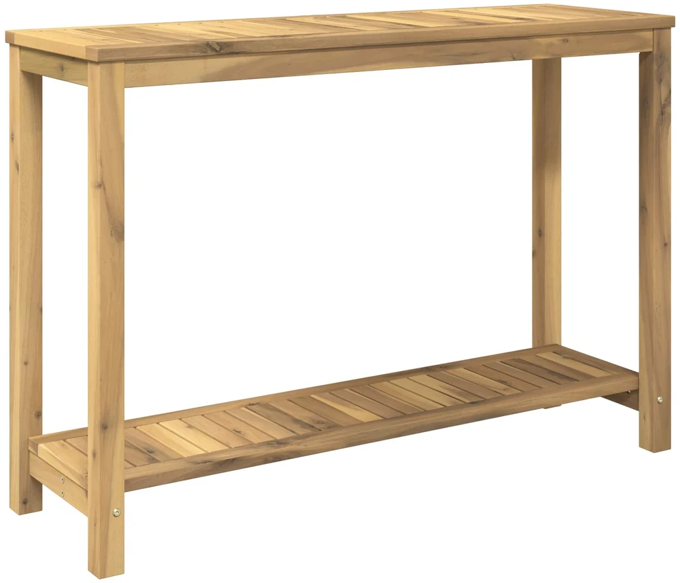 Sodo konsolinis stalas Balta apdaila 108,5 x 35 x 75 cm