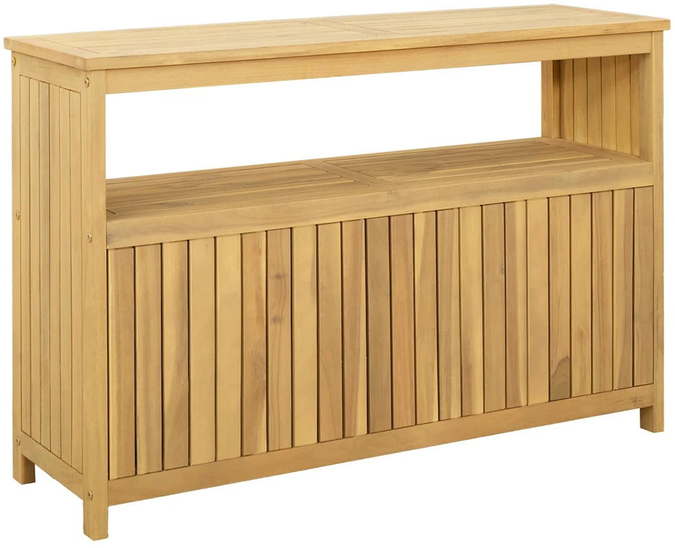 Sodo konsolinis stalas Šviesus akacijų 110 x 35 x 75 cm