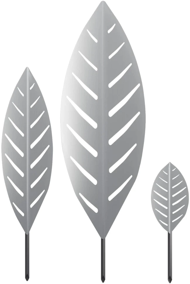 Sodo kuolas 3 vnt. 116,5 x 35 x 3 cm Galvanizuotas plienas