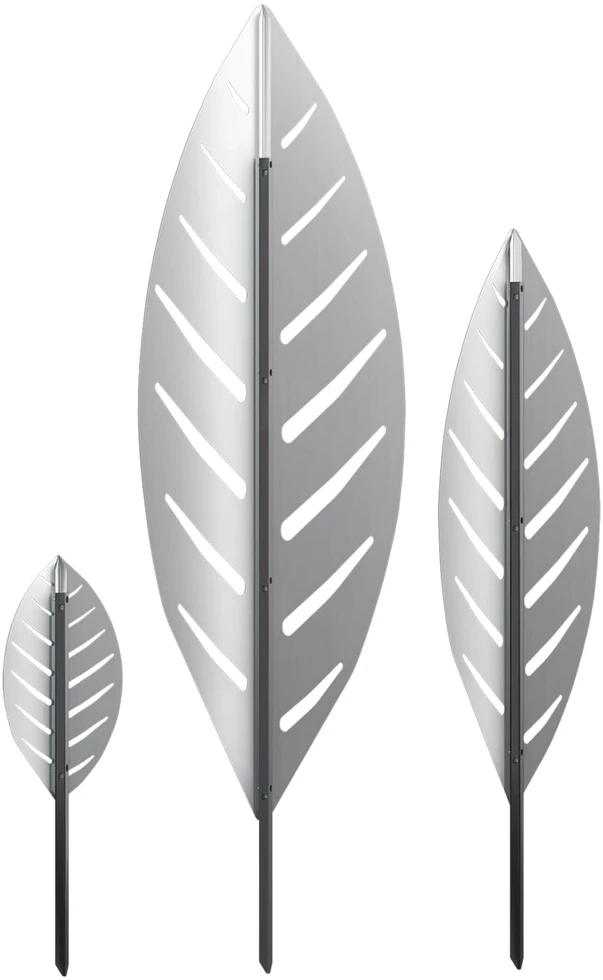 Sodo kuolas 3 vnt. 116,5 x 35 x 3 cm Galvanizuotas plienas