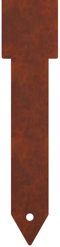 Sodo kuolas 3 vnt. 41 x 10 x 0,08 cm Rūdijanti