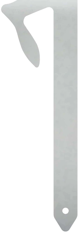 Sodo kuolas 36 x 24 cm Galvanizuotas plienas Sidabrinė