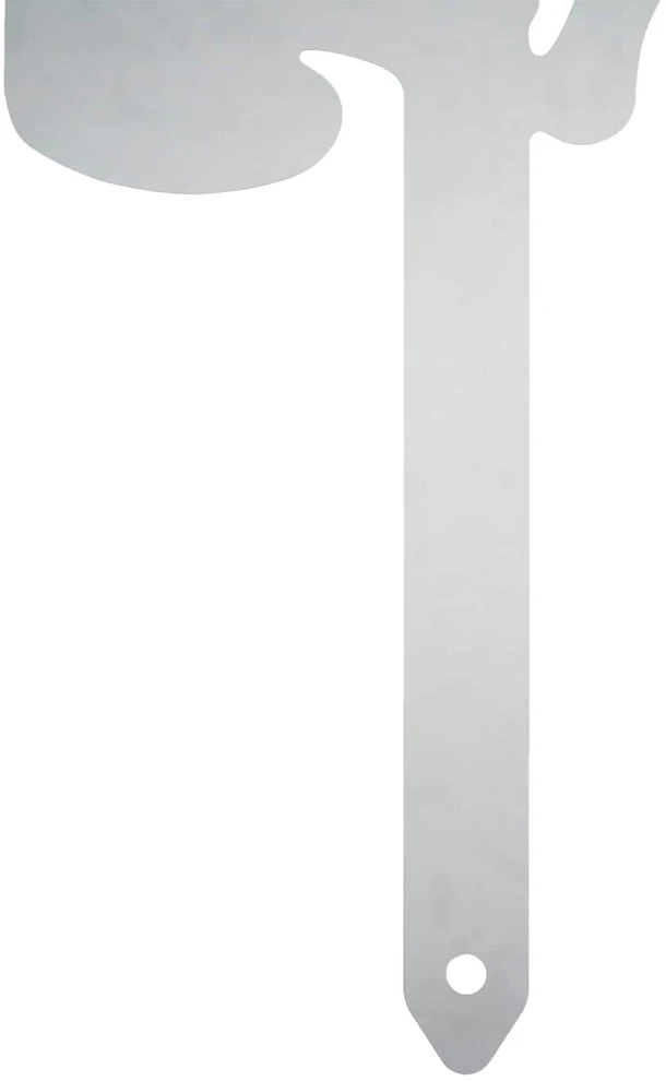 Sodo kuolas 50 x 24,5 cm Galvanizuotas plienas Sidabrinė