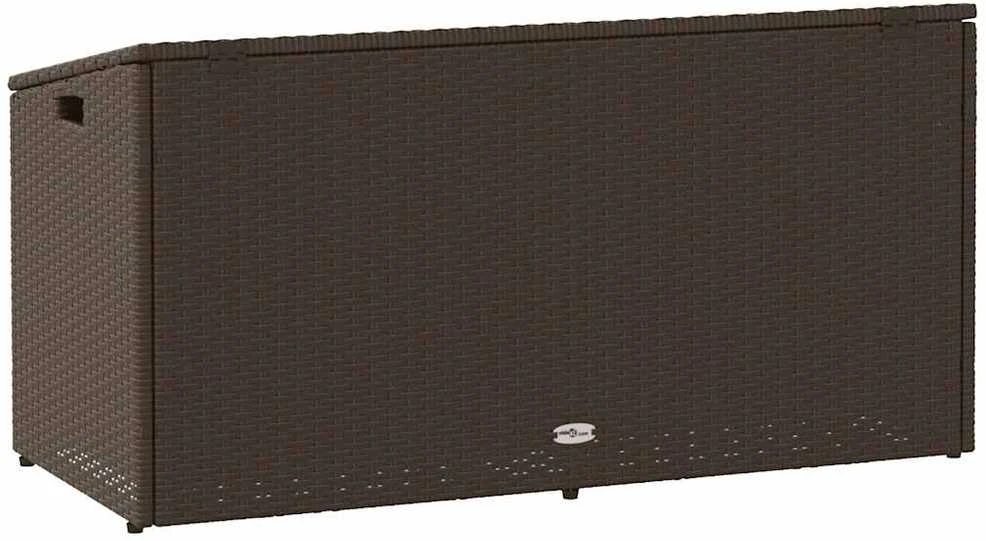 Sodo laikymo dėžutė Ruda 110x50x58 cm polietileno rotango