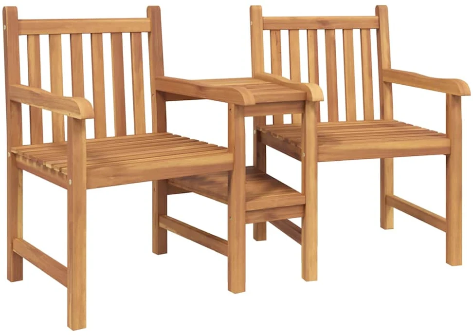 Sodo lauko kėdės 152 x 63 x 89 cm Kieto teka medžio