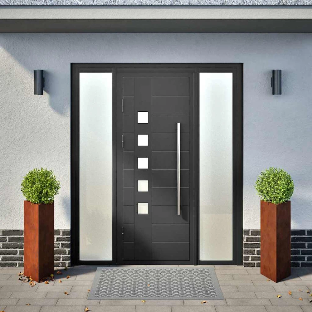 Sodo loveliai 2vnt. 30x26x75cm oro sąlygoms atsparus trikampiai