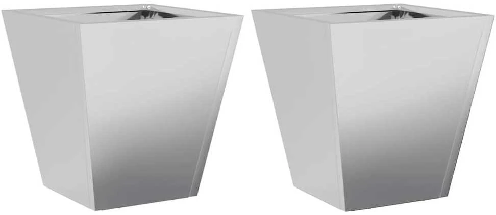 Sodo loveliai, 2vnt., 30x30x30cm, galvanizuotas plienas
