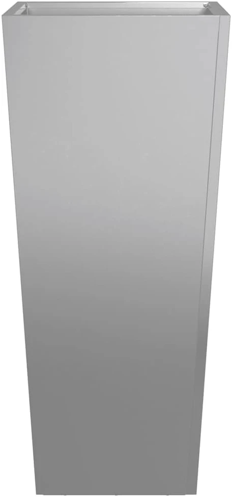 Sodo loveliai, 2vnt., 35x35x75cm, galvanizuotas plienas