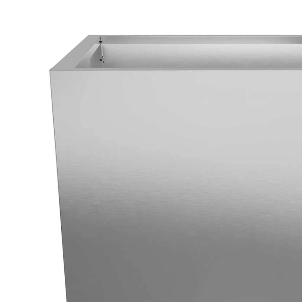 Sodo loveliai, 2vnt., 45x45x75cm, galvanizuotas plienas