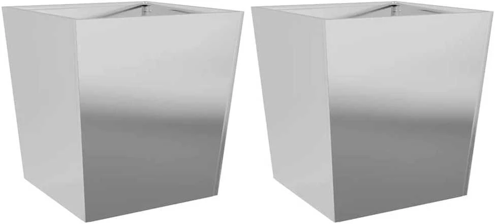Sodo loveliai, 2vnt., 50x50x50cm, galvanizuotas plienas