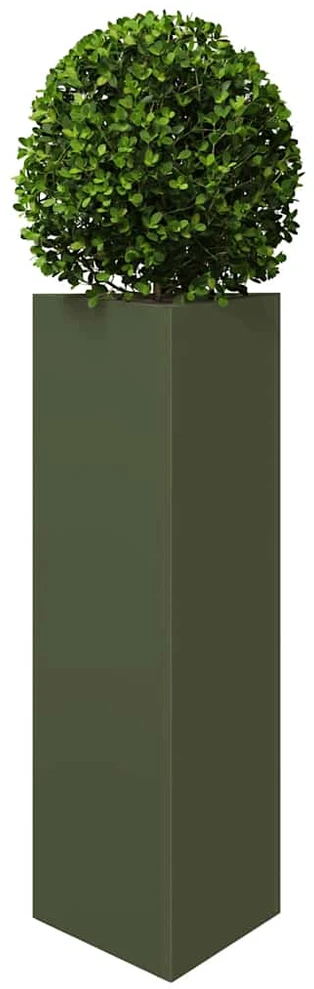 Sodo loveliai, 2vnt., alyvuogių, 30x26x75cm, plienas