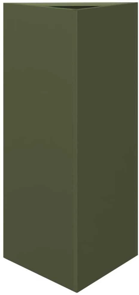 Sodo loveliai, 2vnt., alyvuogių, 40x34,5x75cm, plienas