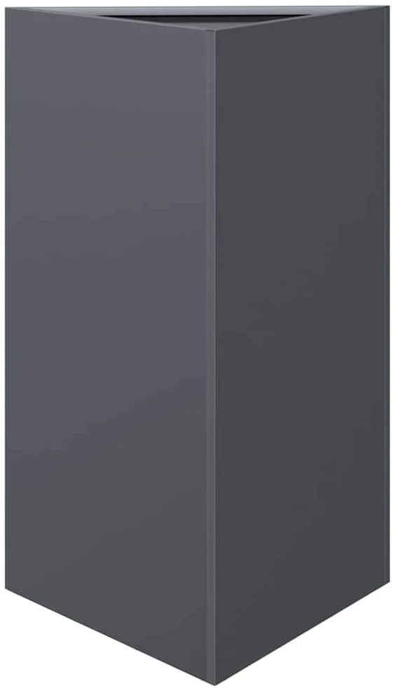 Sodo loveliai, 2vnt., antracito, 50x43x75cm, plienas
